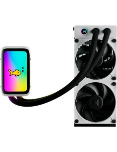 THICC Q60 Procesador Kit de refrigeración líquida 12 cm Negro, Blanco 1 pieza(s)