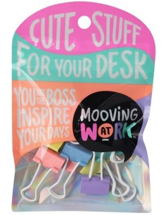 BLISTER 12 PINZAS PALA 19MM MAW MANIA COLORES SURTIDOS