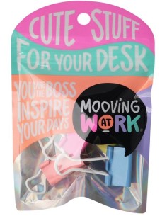 BLISTER 6 PINZAS PALA 25MM MAW MANIA COLORES SURTIDOS