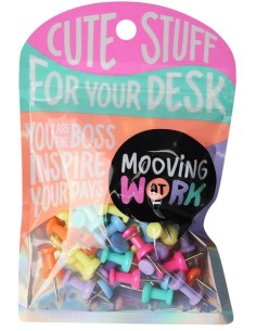 BLISTER 50 SENALIZADORES PUSH PINS MAW MANIA SURTIDOS