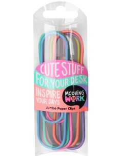 BLISTER 6 CLIPS JUMBO MAW MANIA SURTIDOS