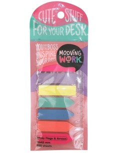 SET DE 200 BANDERITAS SENALIZADORAS 8 COLORES MAW MANIA