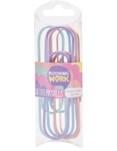 BLISTER CLIPS JUMBO PASTEL MAW PASEL