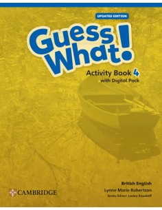 Guess What British English Updated Level 4 Activity Book with Digital Pack