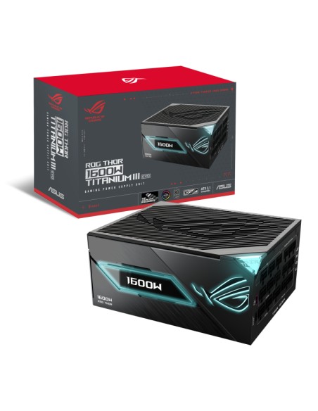 ROG -THOR-1600T3-GAMING-EVO unidad de fuente de alimentación 1600 W 20+4 pin ATX ATX Gris