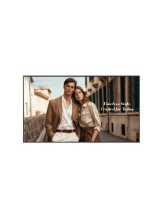 98UH5Q-H pantalla de señalización Pantalla plana para señalización digital 2,49 m (98") LCD Wifi 500 cd / m² 4K Ultra HD Negro W