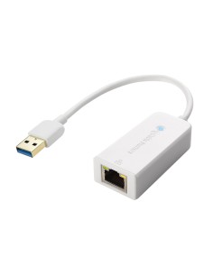 ADPT-USB3.0-GBENET cambiador de género para cable USB-A RJ-45 Blanco