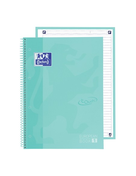 400138326 cuaderno y block A4+ 80 hojas Color menta