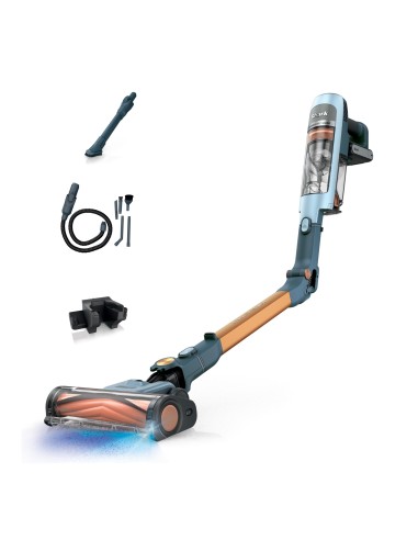 IA1244EU aspiradora de pie y escoba eléctrica Aspiradora escoba Batería Secar HEPA Sin bolsa 0,5 L Azul