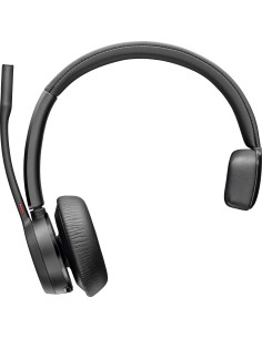 Auriculares Voyager 4310 UC monaural + adaptador BT700 USB-A + base de carga