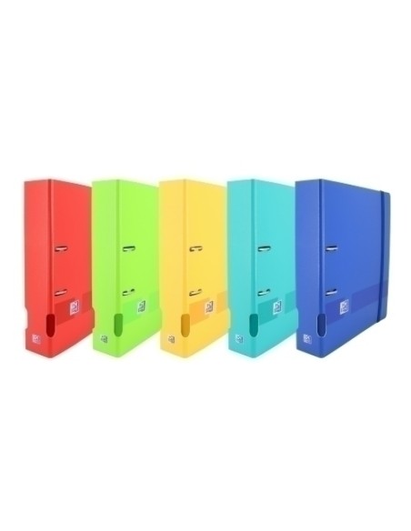 ARCHIVADOR OXFORD LIVE&GO A4 70 SURTIDO - Pack de 5 unidades