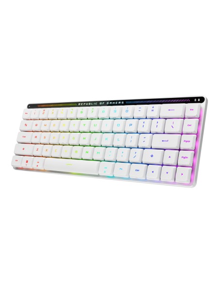 90MP03EC-BKSA10 teclado Juego USB + RF Wireless + Bluetooth Blanco 90MP03EC-BKSA10 teclado Juego USB + RF Wireless + Bluetooth Blanco