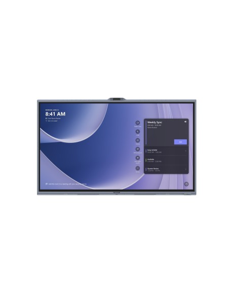 V655T pantalla para sala de reuniones 165,1 cm (65") 3840 x 2160 Pixeles IPS Wi-Fi 6 (802.11ax) Negro Bluetooth