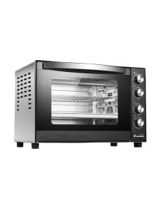 HO 4804 ICRL horno 48 L 2000 W Negro, Acero inoxidable