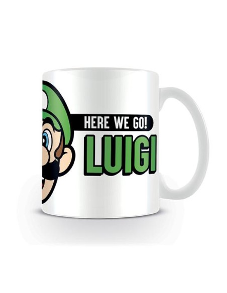 Super Mario tazón Verde, Blanco Café