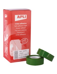 12275 cinta adhesiva 33 m Verde 1 pieza(s)