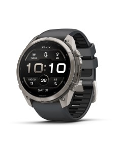 fenix 9 Pro 3,81 cm (1.5") AMOLED 51 mm Digital 466 x 466 Pixeles Pantalla táctil Titanio Wifi GPS (satélite)