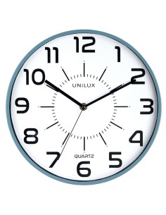 POP Pared Quartz clock Alrededor Azul
