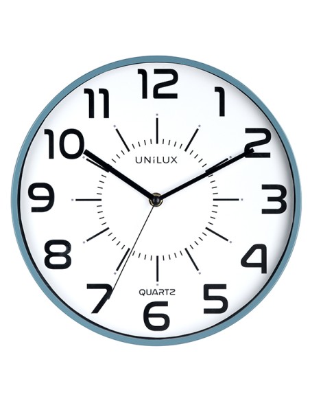 POP Pared Quartz clock Alrededor Azul