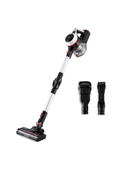 Inspire U3 Digital Aspiradora escoba Corriente alterna Secar Sin bolsa 0,8 L 130 W Negro, Rojo, Blanco 2 Ah