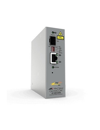 AT-IMC2000TP/SP-980 convertidor de medio 1000 Mbit/s 850 nm Gris