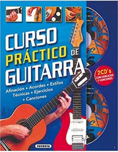 Curso practico de guitarra con 2 CD