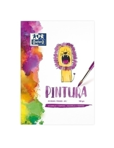 BLOCK DIBUJO OXFORD KIDS (enc) A4 20h LI 400147938 - Pack de 5 unidades