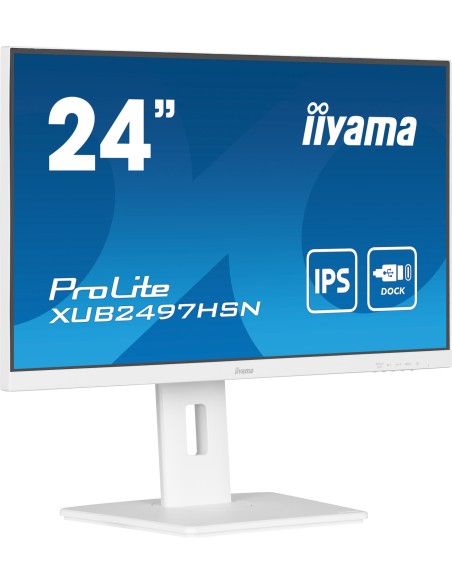ProLite XUB2497HSN-W1 pantalla para PC 60,5 cm (23.8") 1920 x 1080 Pixeles Full HD LED Blanco