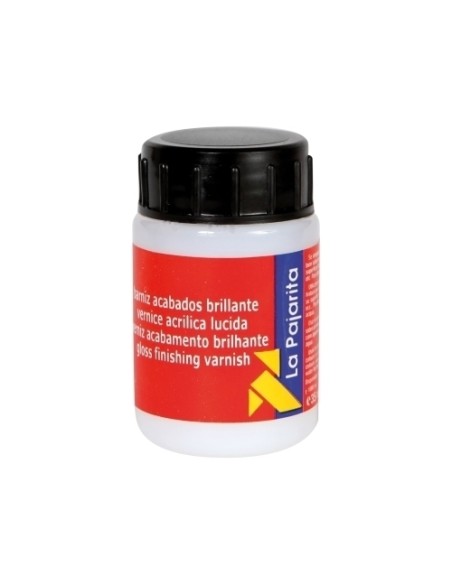BARNIZ PAJARITA BRILLANTE al AGUA 35 ml 122522 - Pack de 6 unidades