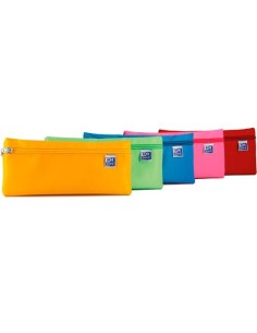 OXFORD KANGOO KIDS ESTUCHE PORTATODO PLANO GRANDE POLIÉSTER COLORES SURTIDOS