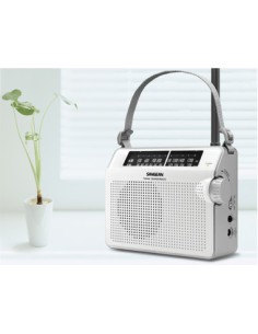 PR-D6 Portátil Analógica Blanco