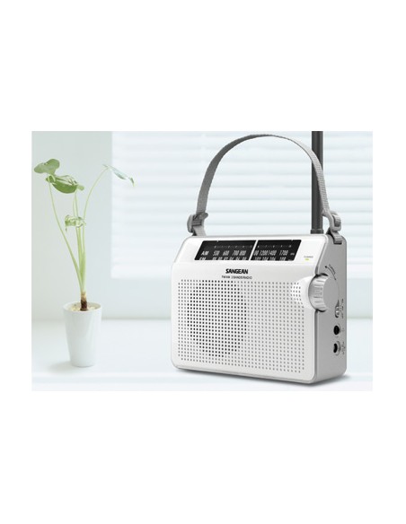 PR-D6 Portátil Analógica Blanco