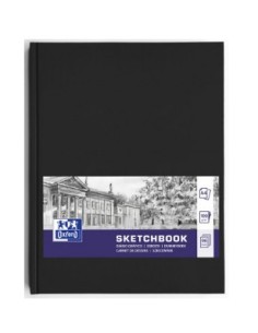 Cuaderno y block A4 48 hojas Negro - Pack de 5 unidades - 400152623