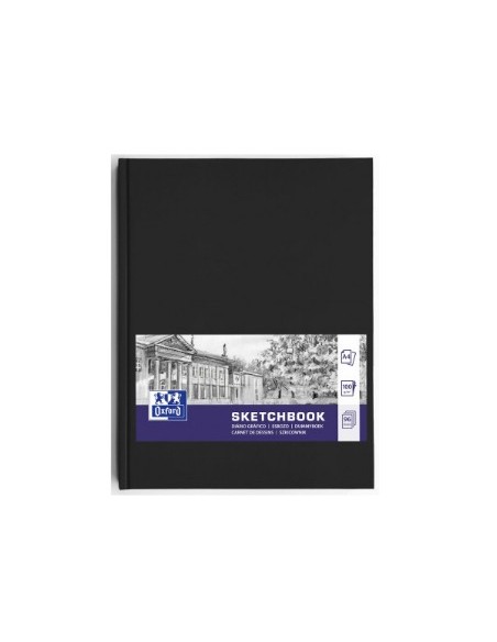 Cuaderno y block A4 48 hojas Negro - Pack de 5 unidades - 400152623