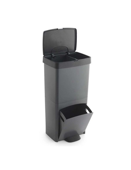 SB203 Rectangular Plástico Negro