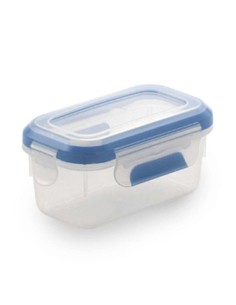 Super Lock Rectangular Contenedor 1,9 L Azul, Translúcido 1 pieza(s)