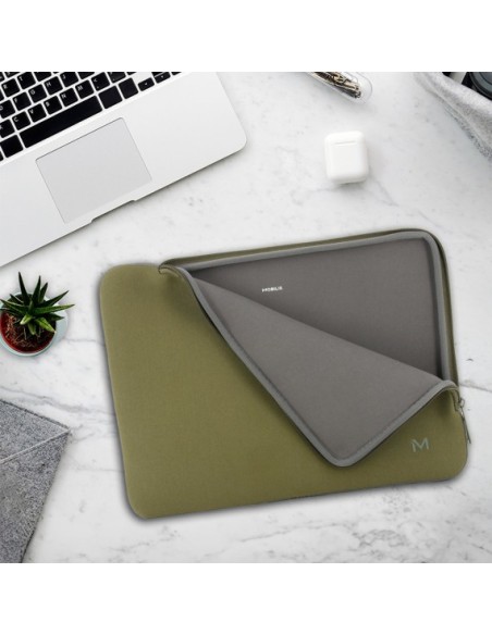 049020 maletines para portátil 36,1 cm (14.2") Maletín Verde, Gris