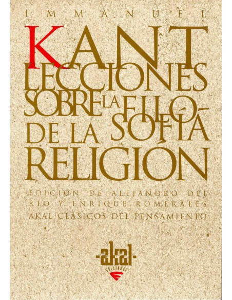 Lecciones sobre la filosofia de la religion