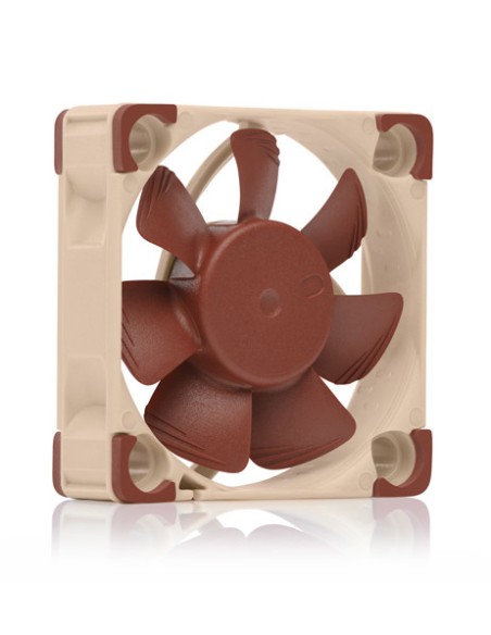 NF A4x10 PWM Carcasa del ordenador Ventilador 4 cm Beige, Rojo