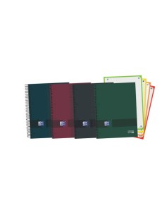CUADERNO OXFORD & YOU EUROPEANBOOK 4 MULTI A5+ T.EXTRADURA 120H 5X5 COLORES SURTIDO NEUTROS OXFORD - Pack de 5 Unidades - 400159