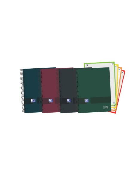 CUADERNO OXFORD & YOU EUROPEANBOOK 4 MULTI A5+ T.EXTRADURA 120H 5X5 COLORES SURTIDO NEUTROS OXFORD - Pack de 5 Unidades - 400159