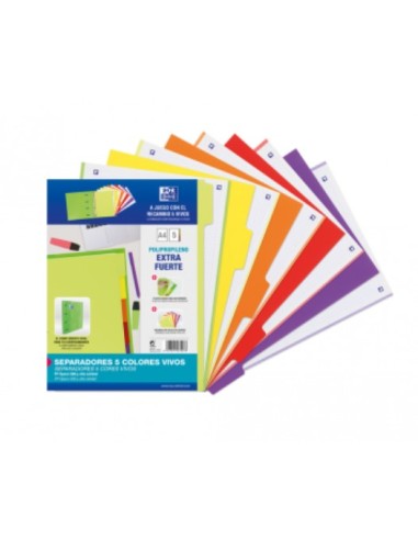 400159037 divisor Polipropileno (PP) Verde, Lila, Naranja, Rojo, Amarillo 5 pieza(s)