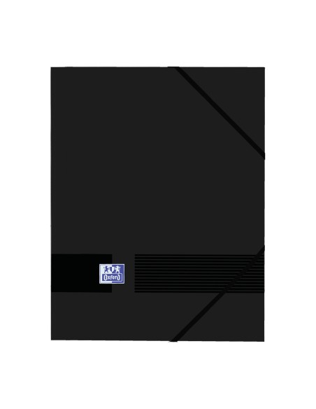 400160221 carpeta Plástico, Caucho Negro A4+