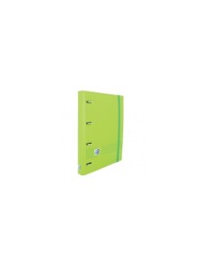 OXFORD LIVE & GO CARPETA 4 ANILLAS 35MM EUROPEANBINDER A4+ POLYFOAM C/RECAMBIO 5X5 VERDE MANZANA