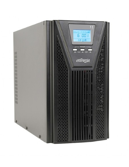 EG-UPSO-3000 sistema de alimentación ininterrumpida (UPS) Doble conversión (en línea) 3 kVA 2700 W 5 salidas AC