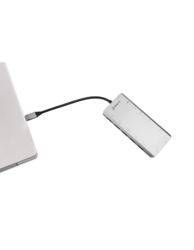 Adaptador Type-C Logan HUB 13 en 1