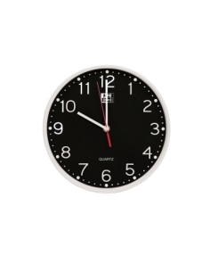RELOJ PARED OXFORD CALM 25CM NEGRO 400173572