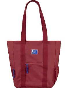 400174105 bolso y bandolera Poliéster Borgoña Mujer Bolsa de hombro