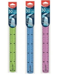 Regla flexible 30 cm twistn flex maped