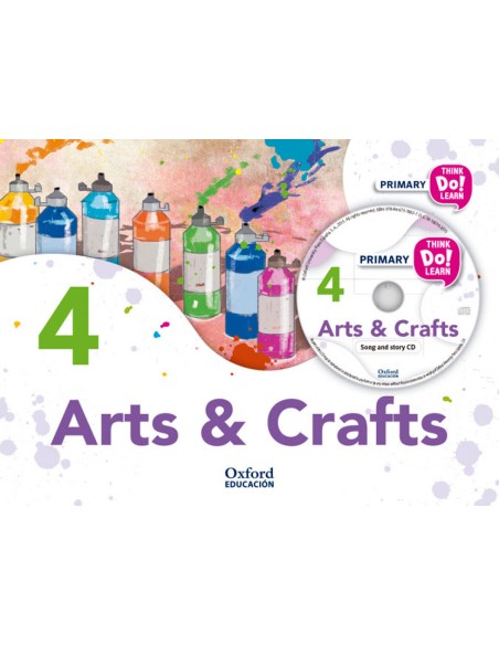 Think Do Learn Arts 4th Primary Students Book CD Pack Madr